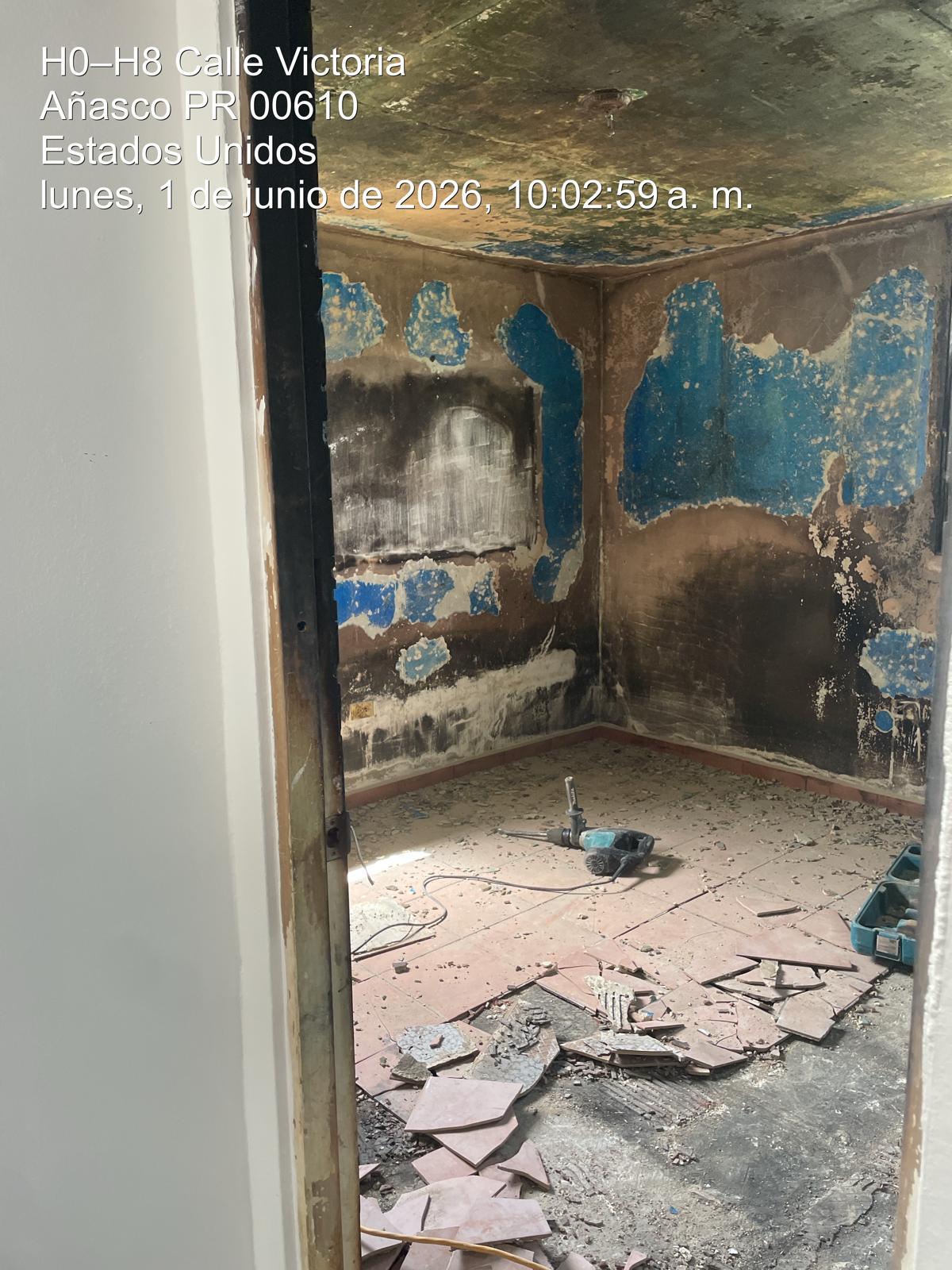 Trabajo de restauracion por incendio, humo e inundacion en Puerto Rico - Desarrollos Industriales LLC (foto 36)