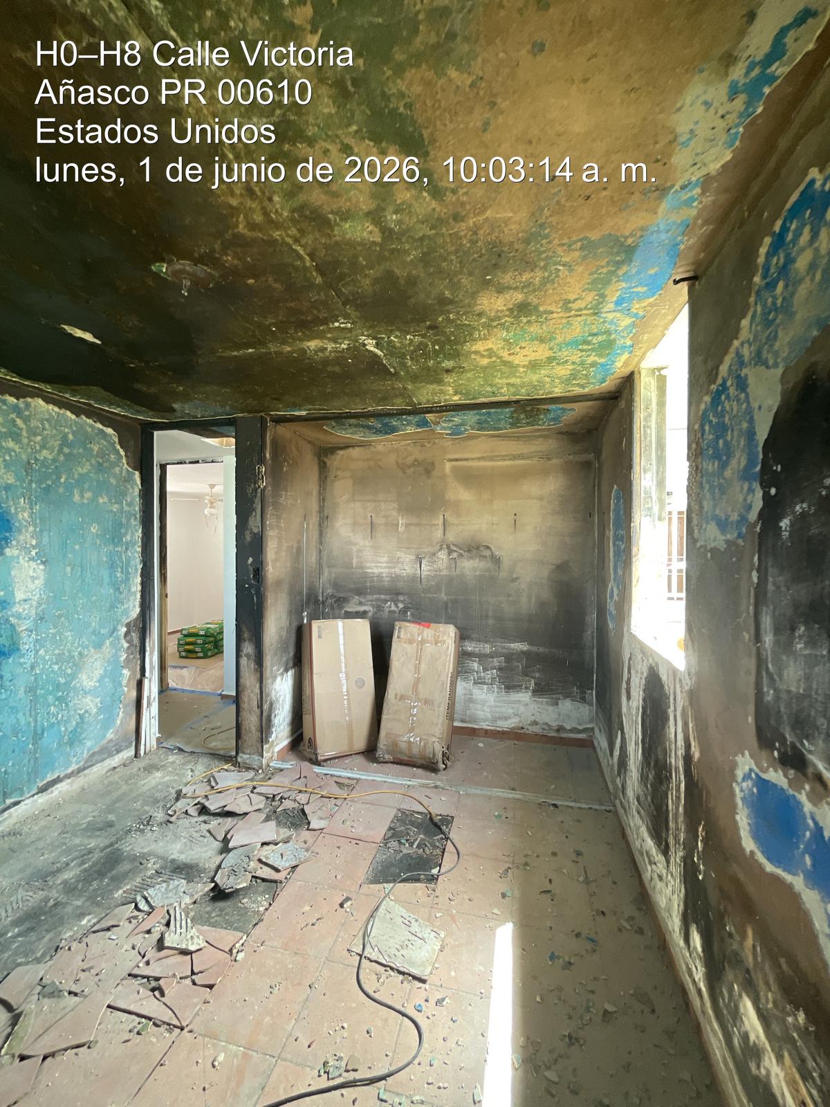 Trabajo de restauracion por incendio, humo e inundacion en Puerto Rico - Desarrollos Industriales LLC (foto 39)