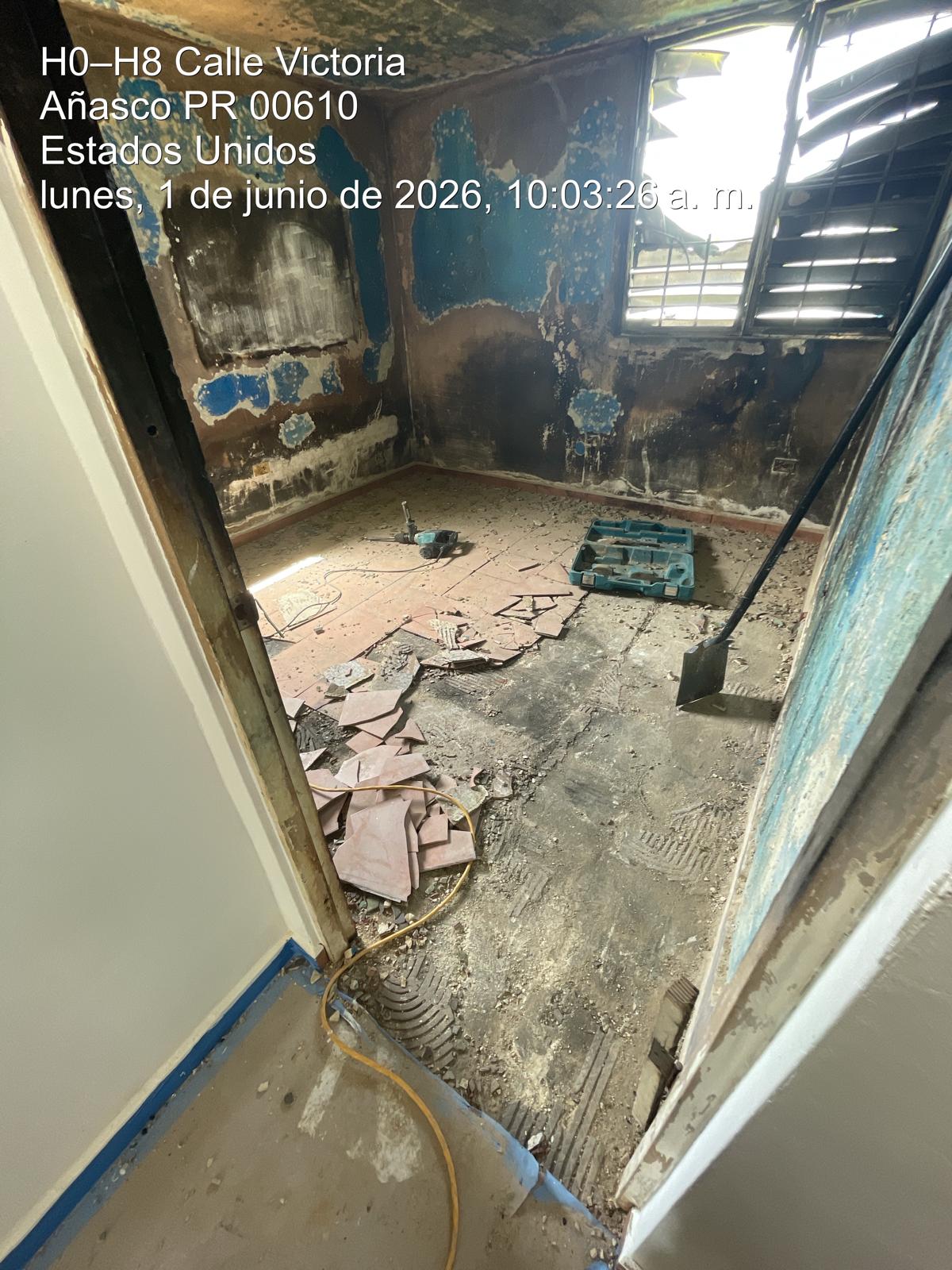 Trabajo de restauracion por incendio, humo e inundacion en Puerto Rico - Desarrollos Industriales LLC (foto 41)
