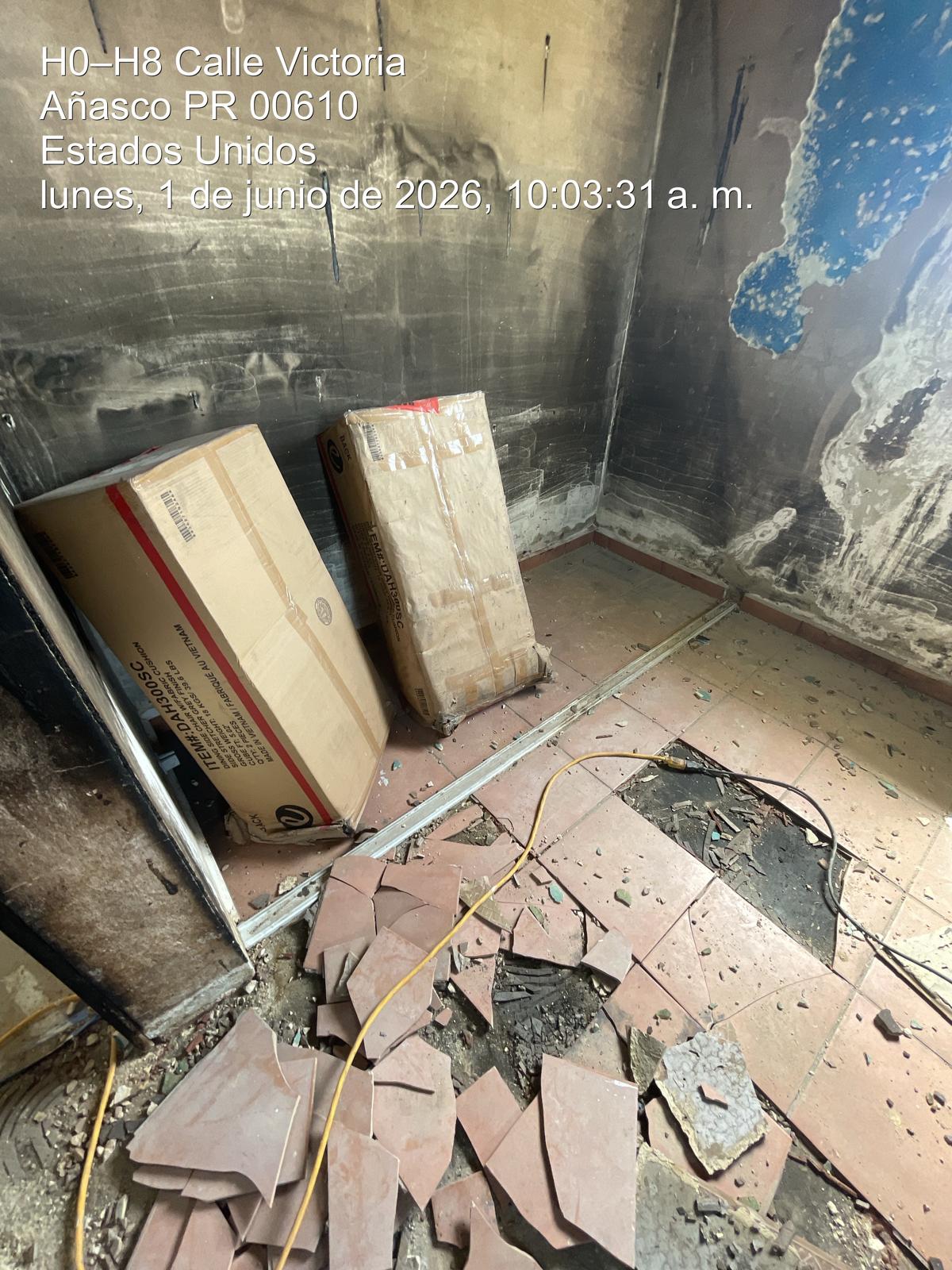Trabajo de restauracion por incendio, humo e inundacion en Puerto Rico - Desarrollos Industriales LLC (foto 42)